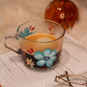 handgeschilderd glas